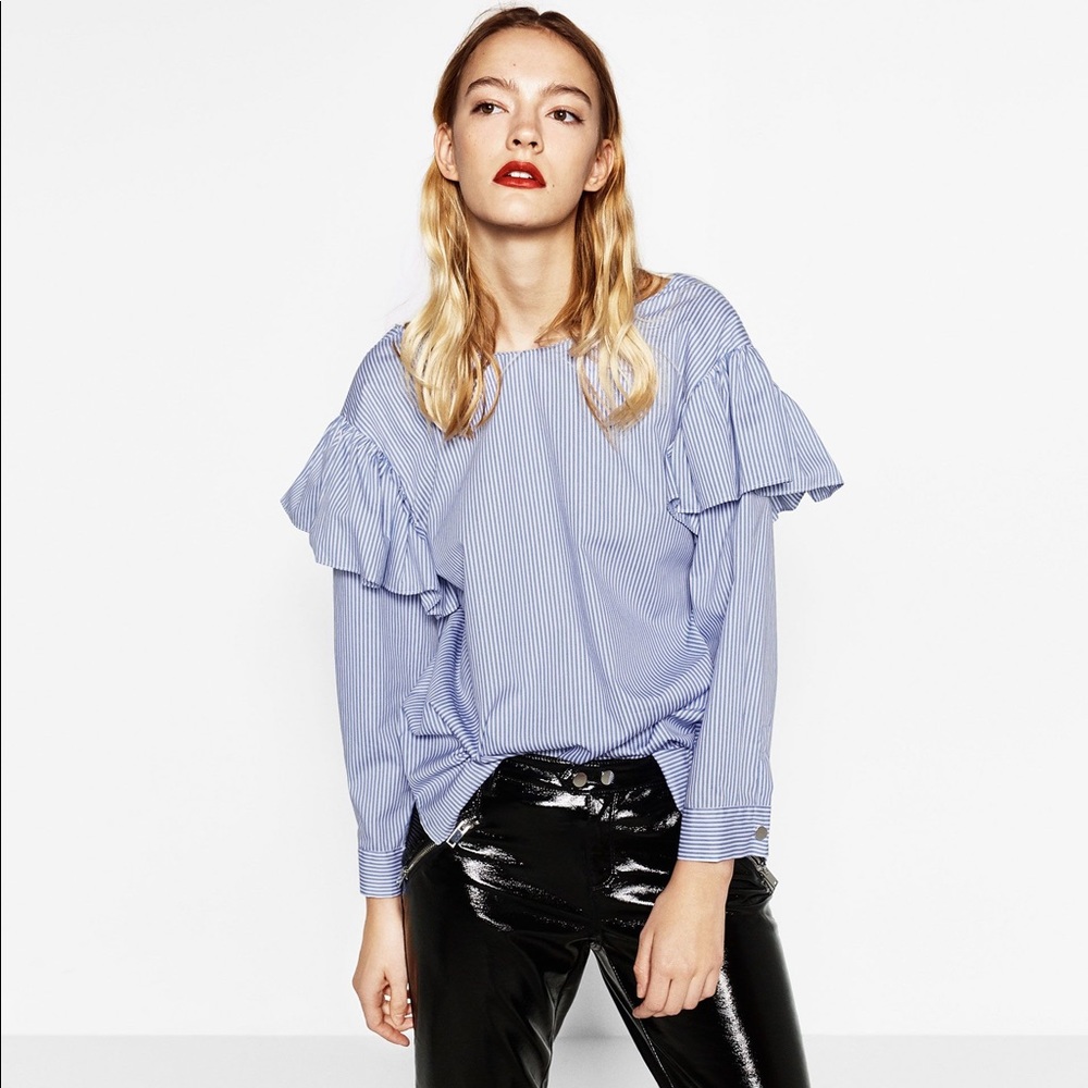 Zara striped shirt